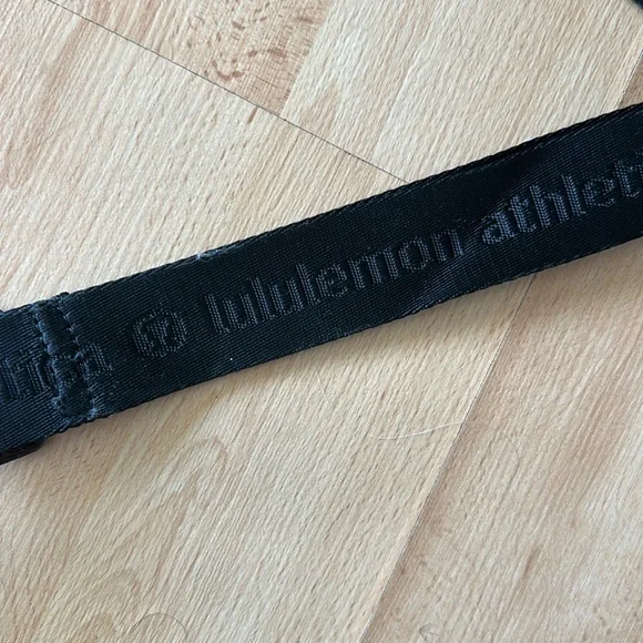 Black Lululemon tote bag with oilers embroidered logo - Picture 5 of 11